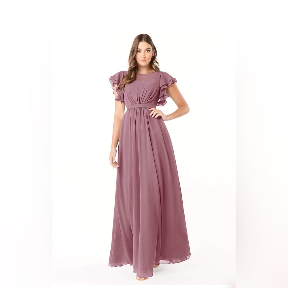 Azazie Daphne Vintage Mauve Bridesmaid dress